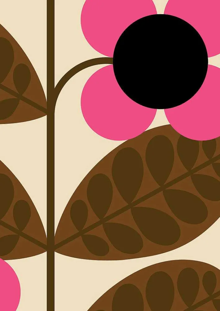 Orla Kiely Botanica Bloom Wallpaper