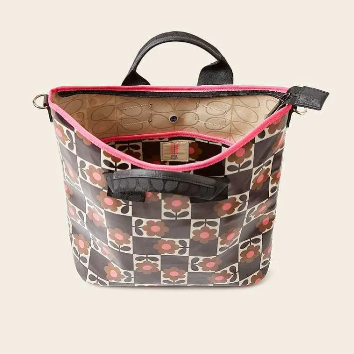 Orla Kiely Carry Grab Bucket Bag