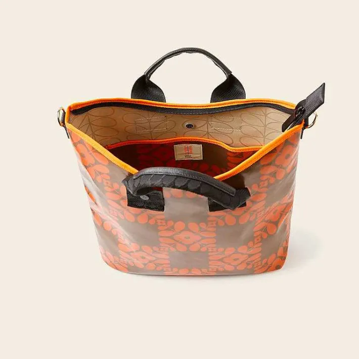 Orla Kiely Carry Grab Bucket Bag