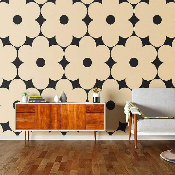 Orla Kiely Flower Power Wallpaper