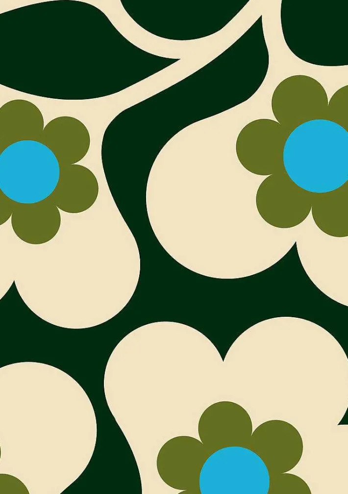 Orla Kiely Japonica Wallpaper