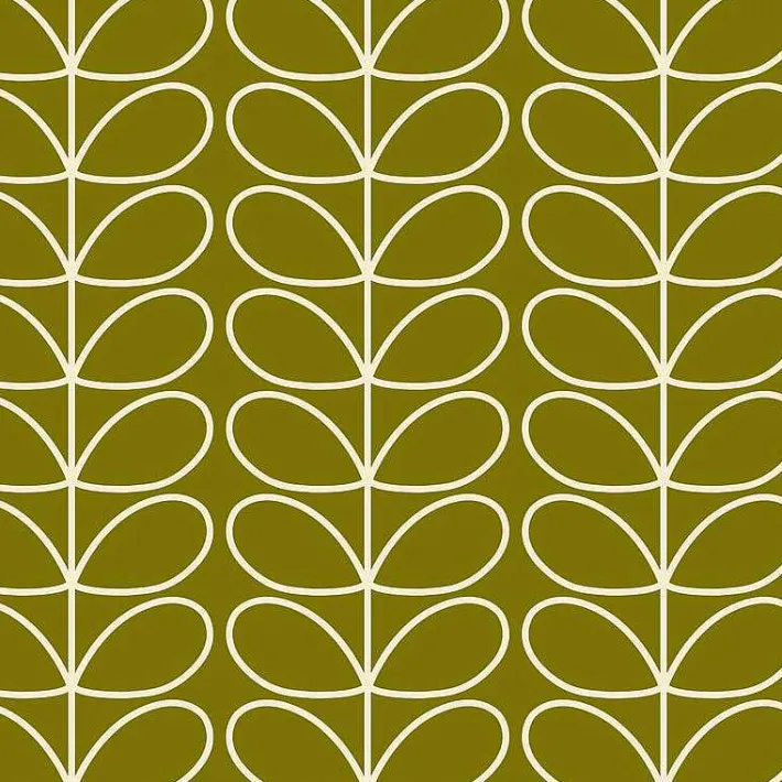 Orla Kiely Linear Stem Seagrass Wallpaper