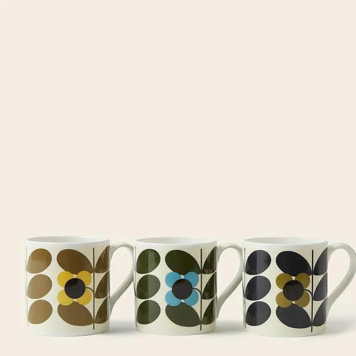 Orla Kiely Mug Set Of 3