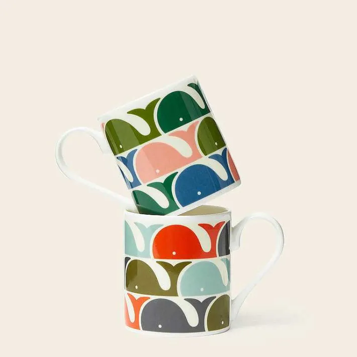 Orla Kiely Mug Set Of 2