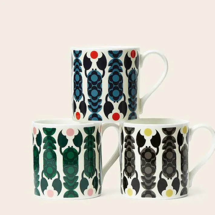 Orla Kiely Mug Set Of 3