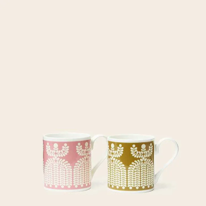 Orla Kiely Mug Set Of 2