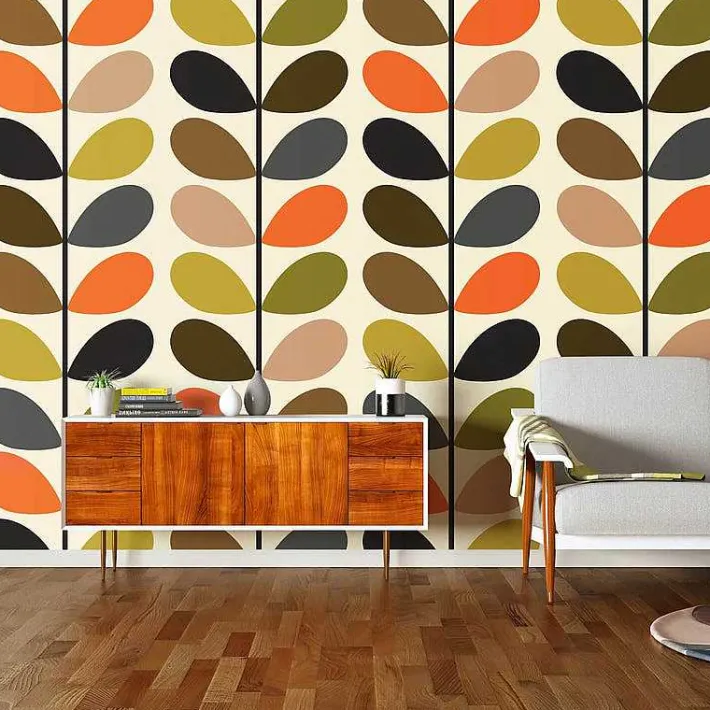 Orla Kiely Multi Stem Classic Wallpaper