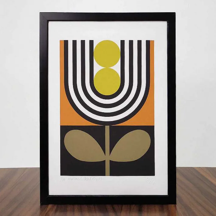 Orla Kiely Screen Printed Artwork