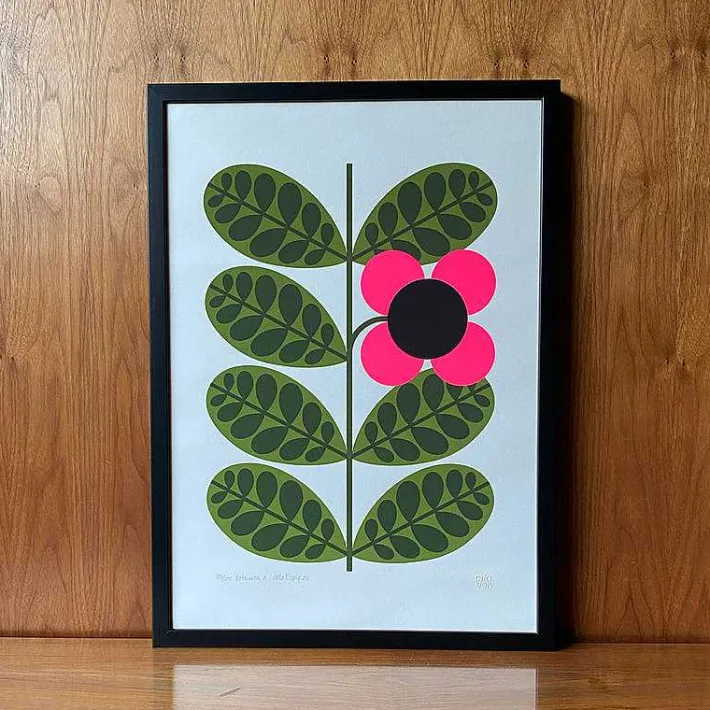 Orla Kiely Screen Printed Artwork