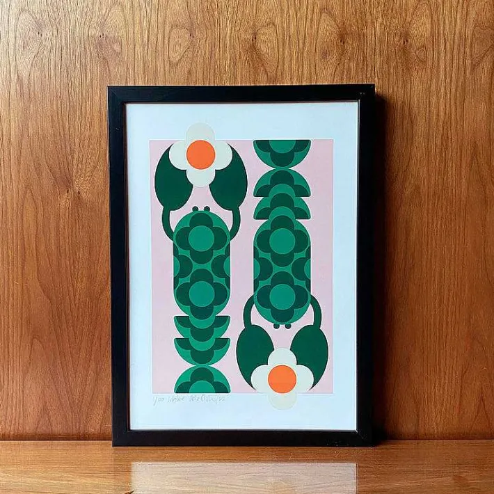 Orla Kiely Screen Printed Artwork