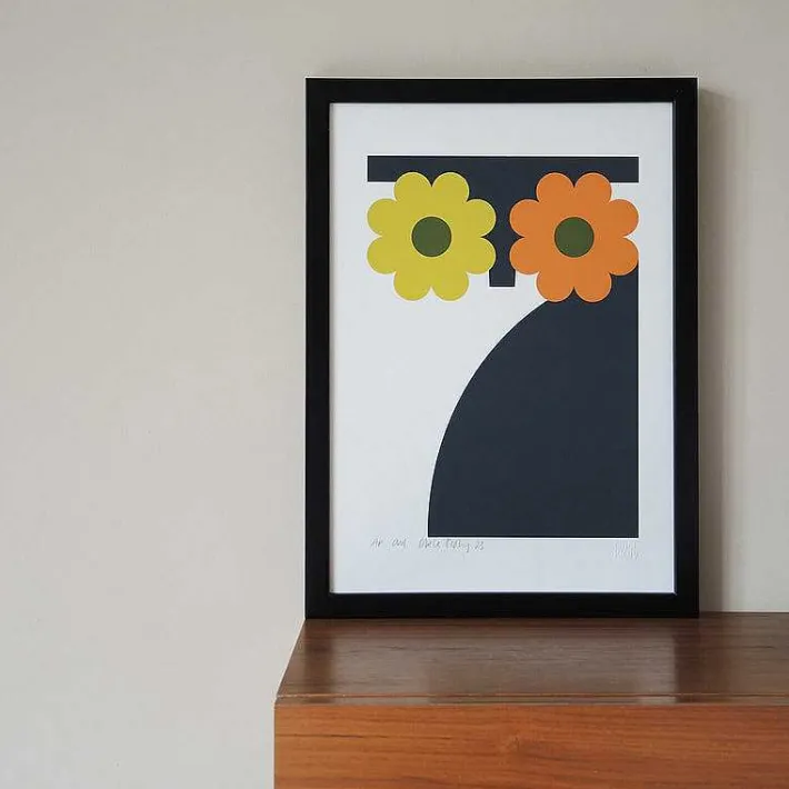 Orla Kiely Screen Printed Artwork