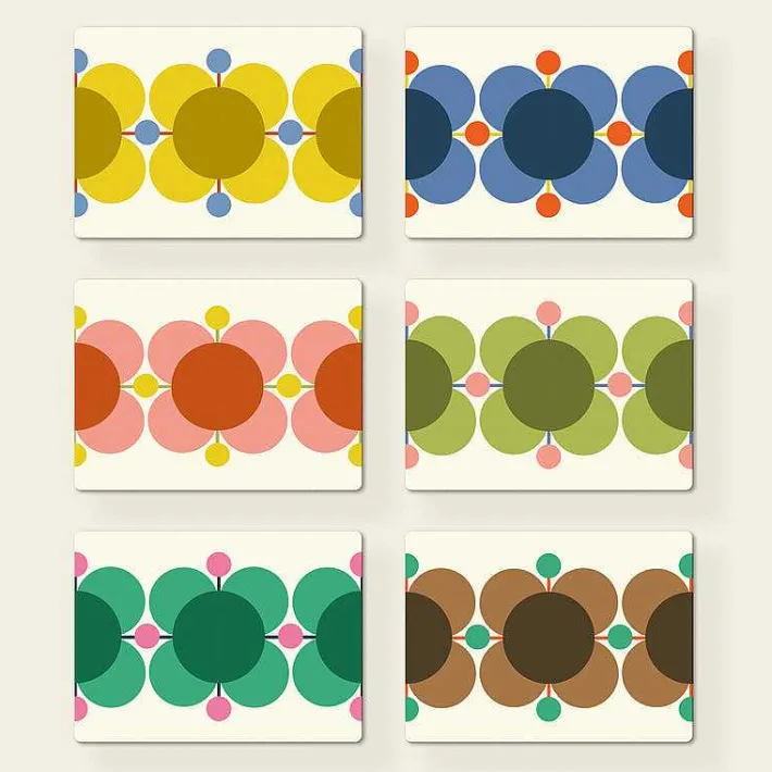 Orla Kiely Set Of 6 Placemats