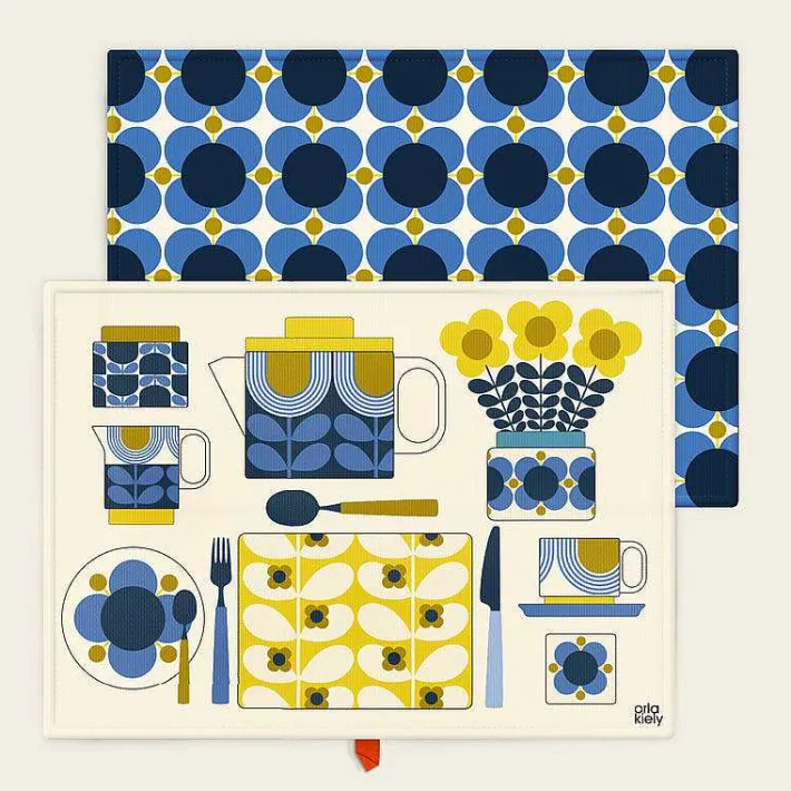 Orla Kiely Set Of 2 Tea Towels