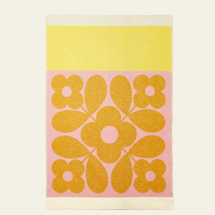 Orla Kiely Wool Jacquard Blanket