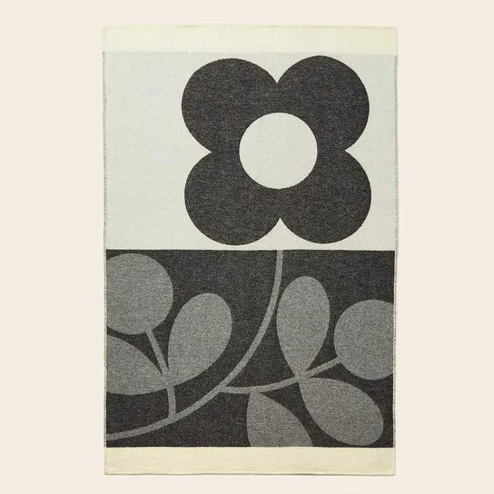 Orla Kiely Wool Jacquard Blanket